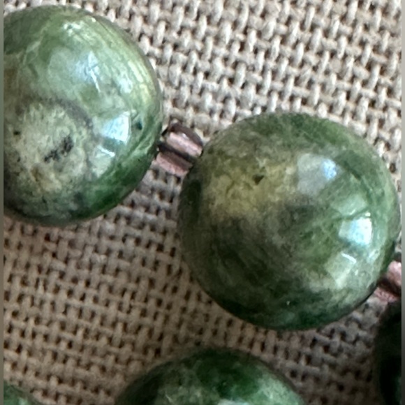 22 inch Chrome Diopside bead Necklace NWOT - Picture 13 of 14